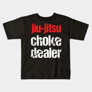 Jiu-jitsu choke dealer Kids T-Shirt